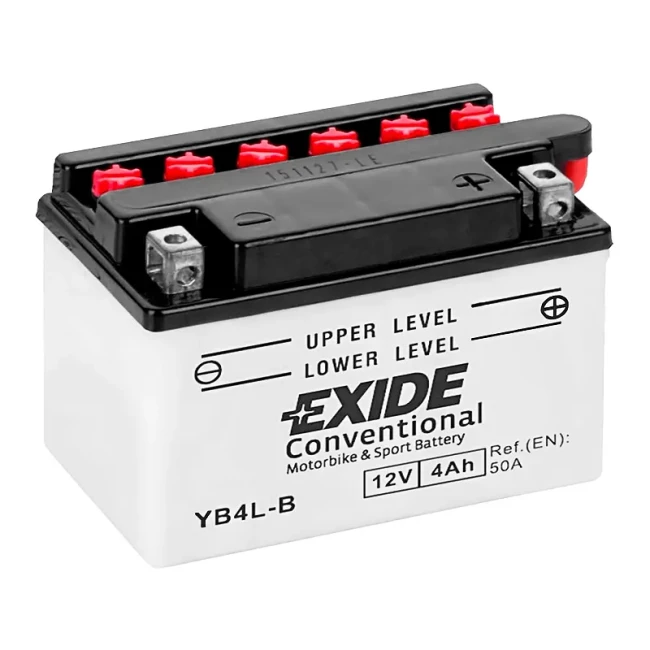 Мото аккумулятор EXIDE Conventional 6СТ-4Аһ АзЕ (YB4L-B)