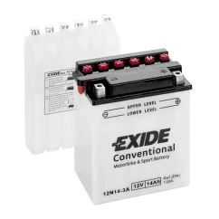 Мото акумулятор EXIDE 6СТ-14Ah АзЕ (12N14-3A)