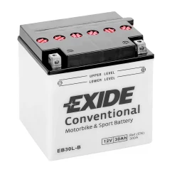 Мото аккумулятор EXIDE Conventional 6СТ-30Ah АзЕ (-/+)