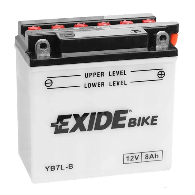 Мото акумулятор EXIDE 6СТ-8Ah АзЕ (YB7L-B)