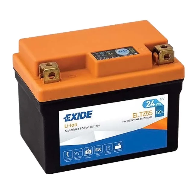 Мото акумулятор EXIDE Li-ion 6СТ-2Ah АзЕ (ELTZ5S)