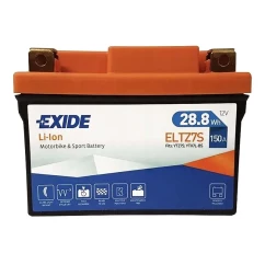 Мото аккумулятор EXIDE Li-ion 6СТ-2.4Ah АзЕ (-/+)