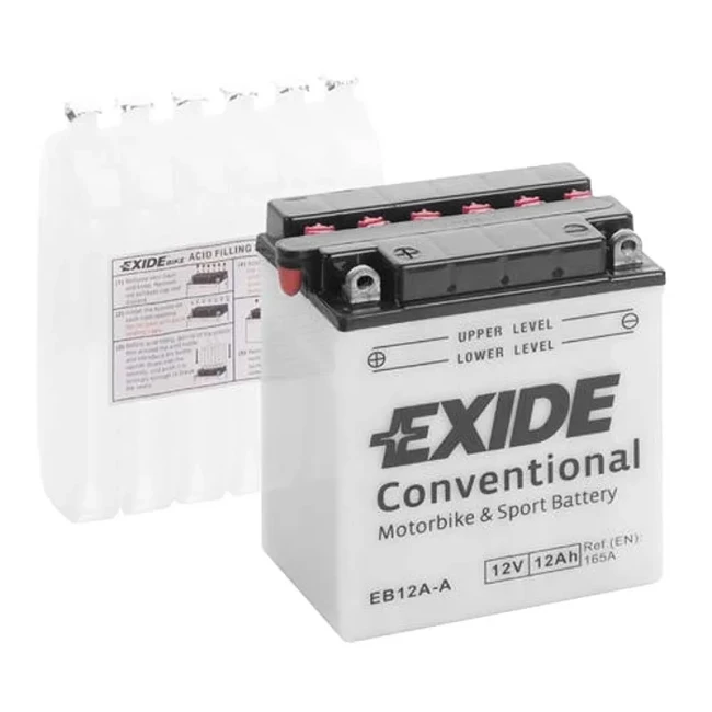 Мото аккумулятор EXIDE Conventional м6СТ-12Ah Аз (EB12A-A)