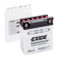 Мото акумулятор кислотний EXIDE 5Ah АзЕ 65A (EB5L-B)