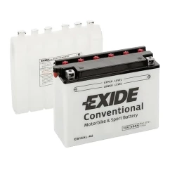 Мото акумулятор EXIDE Conventional 6CT-16Ah АзЕ (-/+)