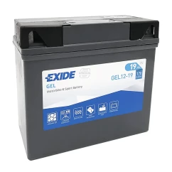 Мото акумулятор EXIDE GEL 6СТ-19Ah АзЕ (-/+)