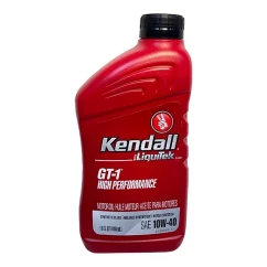 Моторное масло Kendall GT-1 High Performance Motor Oil 10W-40 0,946л (1081200)