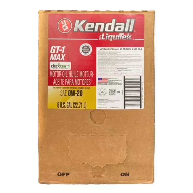 Моторное масло Kendall GT-1 MAX 0W-20 22,7л (1086539) Моторное масло Kendall GT-1 MAX 0W-20 22,7л (1086539)