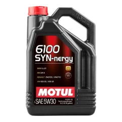 Моторное масло Motul 6100 Syn-clean FE 5W-30 5л (841751)