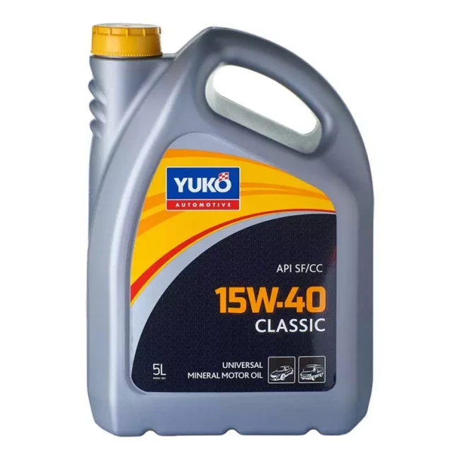 Моторна олива Yuko Classic 15W-40 5л (4820070242133)