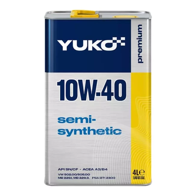 Моторна олива Yuko Semisynthetic 10W-40 4л (4820070240153)