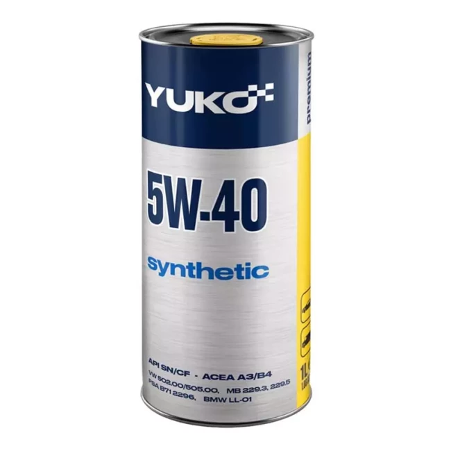 Моторное масло Yuko Synthetic 5W-40 1л (4820070241150) Моторное масло Yuko Synthetic 5W-40 1л (4820070241150)