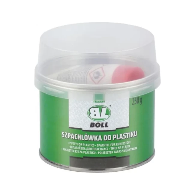 Шпаклевка для пластика BOLL темно-серая 250г (404587/002019) Шпаклевка для пластика BOLL темно-серая 250г (404587/002019)