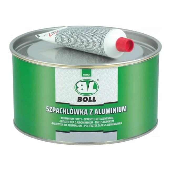 Шпаклевка с пылью алюминия BOLL серебристая 1.8кг (404693/002018)