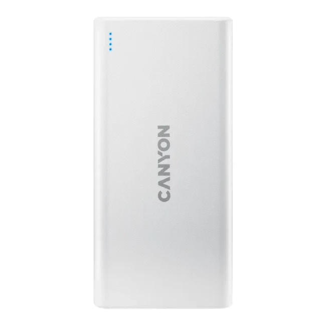 Универсальная мобильная батарея Canyon 10000 mAh White (CNE-CPB1006W)