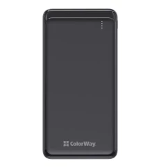 Универсальная мобильная батарея ColorWay Slim PD 10000 mAh Black