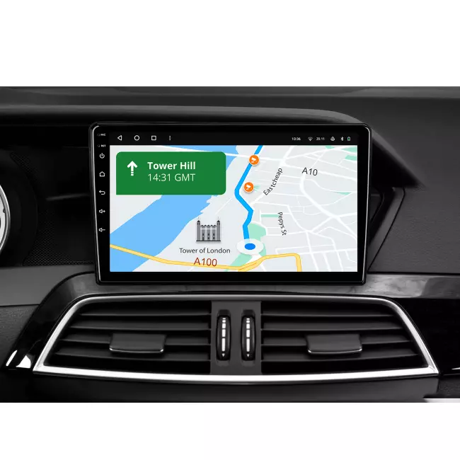 Мультимедійна автомобільна система Gazer T6009-W204F PRO до Mercedes-Benz C-Class 3 (W204, C204, S204) 2011-2015 80036