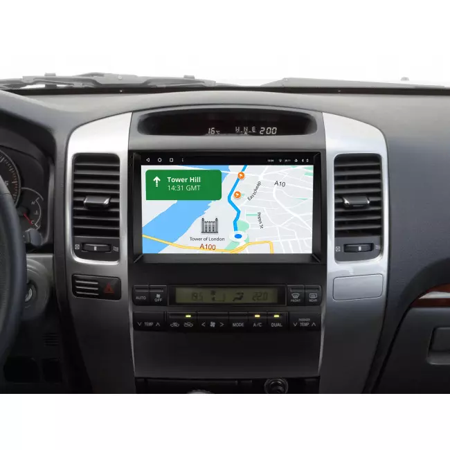 Мультимедийная автомобильная система Gazer T6809-J120 PRO для Toyota Land Cruiser Prado 3 (J120) 2002-2009 80705