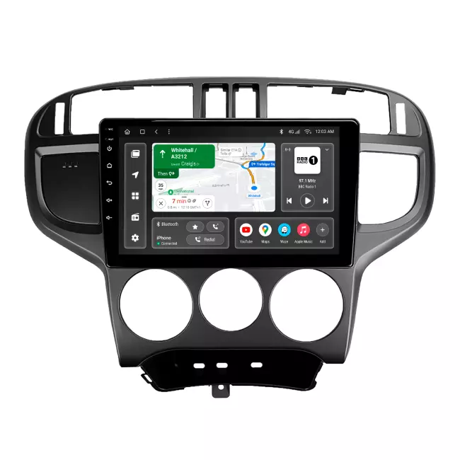 Мультимедійна автомобільна система Gazer T6009-HFC до Hyundai Matrix (FC) 2001-2010 78050 Мультимедійна автомобільна система Gazer T6009-HFC до Hyundai Matrix (FC) 2001-2010 78050
