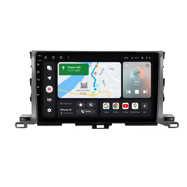 Мультимедийная автомобильная система Gazer T6010-XU50 PRO для Toyota Highlander 3 (XU50) 2013-2018 80501 Мультимедийная автомобильная система Gazer T6010-XU50 PRO для Toyota Highlander 3 (XU50) 2013-2018 80501