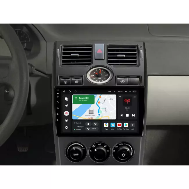 Мультимедийная автомобильная система Gazer T6009-2170 PRO для LADA Priora 1 2007-2013 79168