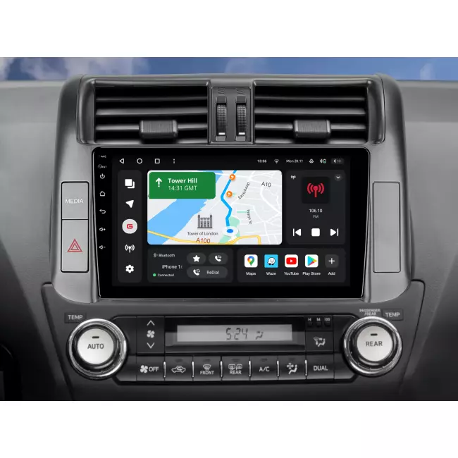 Мультимедийная автомобильная система Gazer T6509-J150 PRO MAX для Toyota Land Cruiser Prado 4 (J150) 2009-2013 45893