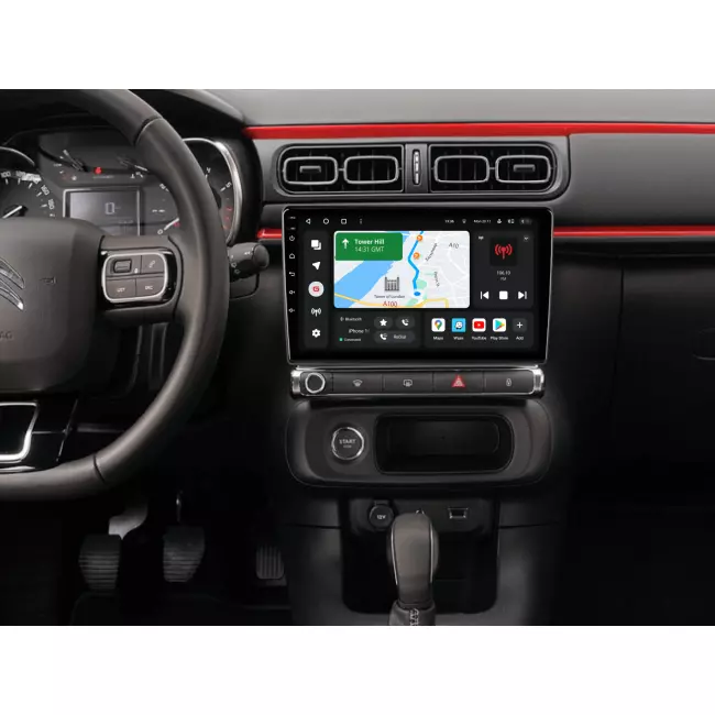 Мультимедийная автомобильная система Gazer T6010-CPF1 PRO MAX для Citroen C3-XR 2019-2020 143810