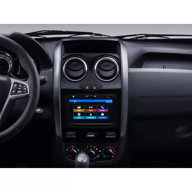 Мультимедийная автомобильная система Gazer T6009-HSF для Renault Duster 1 (HS) 2015-2020 78066