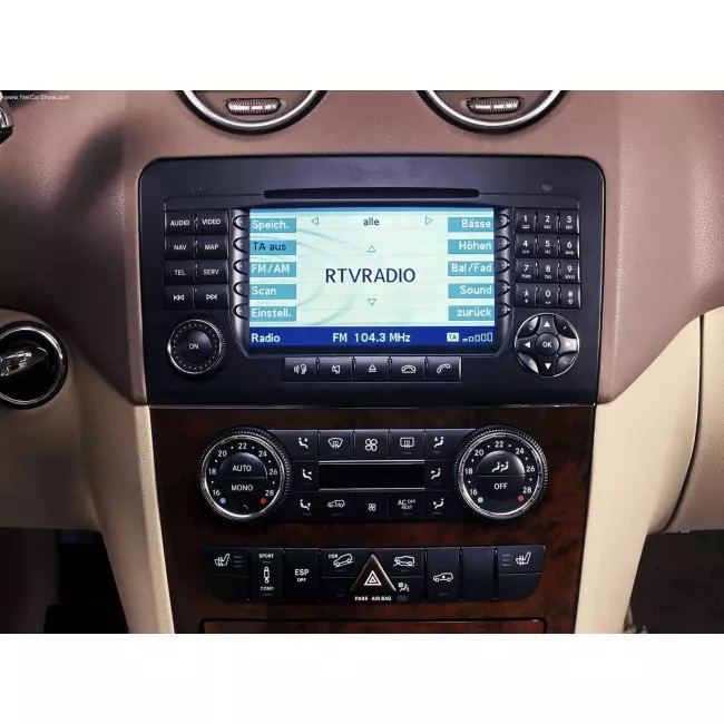 Мультимедийная автомобильная система Gazer T6509-W164 PRO MAX для Mercedes-Benz ML, GL, ML350, GL320 (W164, X164) 2005-2009 42298