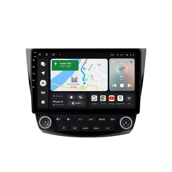 Мультимедийная автомобильная система Gazer T6010-CL PRO MAX для Honda Accord 7 (CM, UC, CL) 2002-2008 39463 Мультимедийная автомобильная система Gazer T6010-CL PRO MAX для Honda Accord 7 (CM, UC, CL) 2002-2008 39463