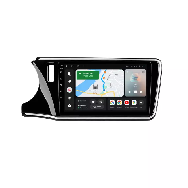 Мультимедийная автомобильная система Gazer T6010-GM4/L PRO MAX для Honda City 2014-2017 39367 Мультимедийная автомобильная система Gazer T6010-GM4/L PRO MAX для Honda City 2014-2017 39367
