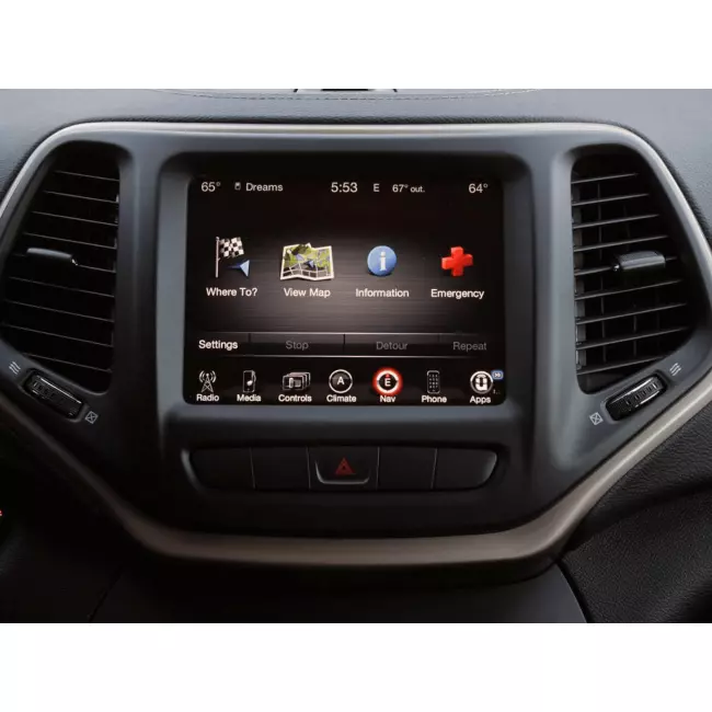 Мультимедийная автомобильная система Gazer T6010-KL для Jeep Cherokee 5 (KL) 2014-2018 78830