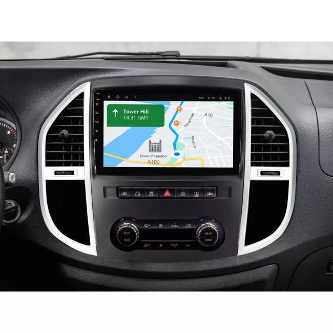 Мультимедийная автомобильная система Gazer T6010-W447 PRO MAX для Mercedes-Benz Vito 3 (W447) 2014-2020 42310