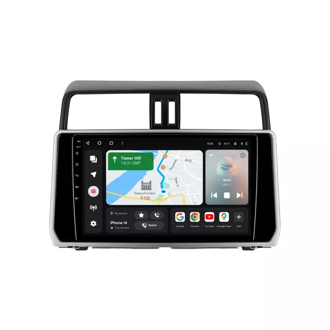 Мультимедийная автомобильная система Gazer T6509-J150F2 PRO для Toyota Land Cruiser Prado 150 2017-2018 80585 Мультимедийная автомобильная система Gazer T6509-J150F2 PRO для Toyota Land Cruiser Prado 150 2017-2018 80585