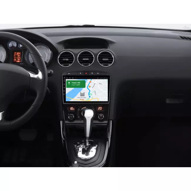 Мультимедийная автомобильная система Gazer T6009-T7 PRO MAX для Peugeot 408 1 2012-2020, 308 2007-2015 43510