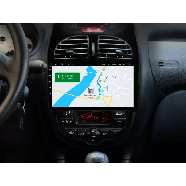 Мультимедійна автомобільна система Gazer T6009-T12 PRO до Peugeot 206 1998-2012 79946