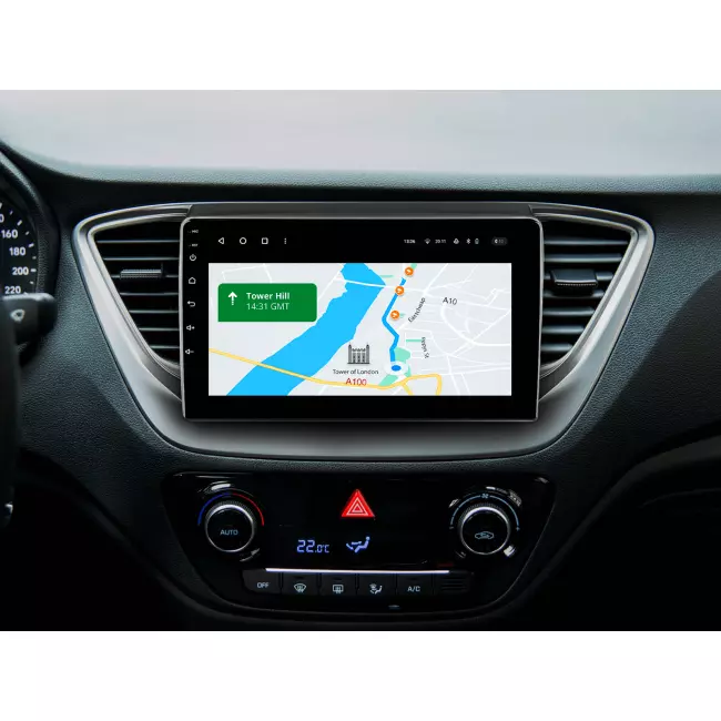 Мультимедийная автомобильная система Gazer T6009-HC/L для Hyundai Solaris 2 (HC) 2017-2018 78044