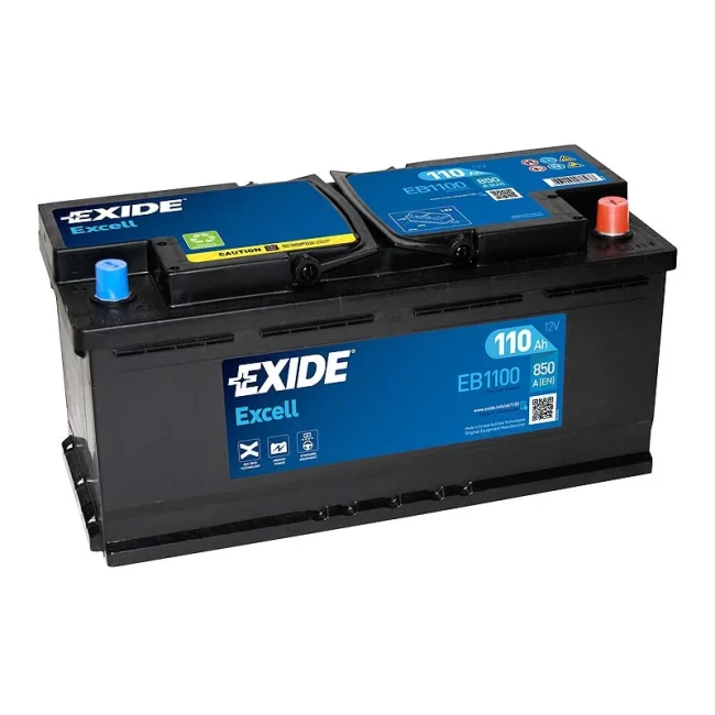 Автомобильный аккумулятор EXIDE Excell 6СТ-110Ah АзЕ (EB1100) Автомобильный аккумулятор EXIDE Excell 6СТ-110Ah АзЕ (EB1100)