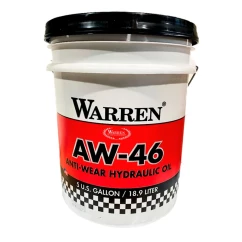 Масло гидравлическое Warren AW 46 18,9л (WARHYDECO465)