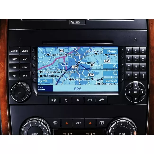 Мультимедийная автомобильная система Gazer T6009-W245 для Mercedes-Benz B-Class (W245) 2005-2011 78484