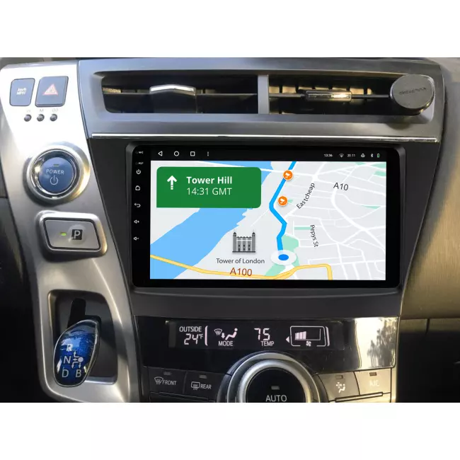 Мультимедийная автомобильная система Gazer T6009-ZVW40 PRO MAX для Toyota Prius V (ZVW40) 2012-2017 45242