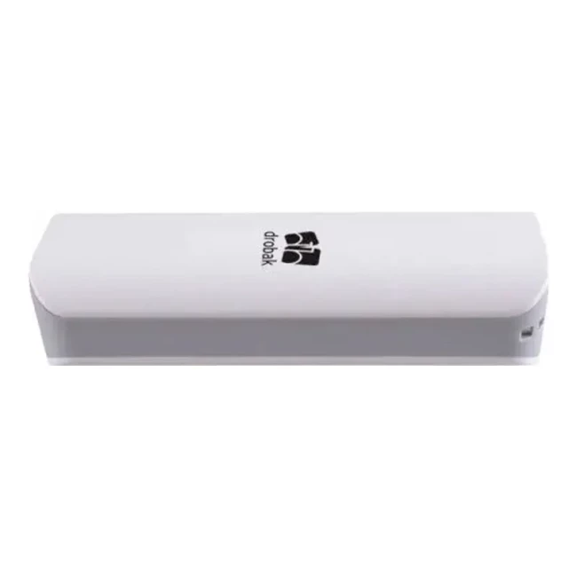Универсальная мобильная батарея Drobak Power 2200 mAh White (606807)
