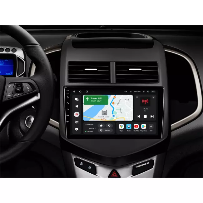 Мультимедийная автомобильная система Gazer T6009-T300 PRO MAX для Chevrolet Aveo 2 2011-2015 38276