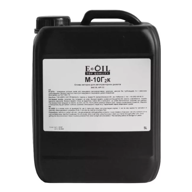 Моторное масло Eurooil М-10Г2к 5л