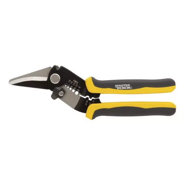 Ножницы мультифункциональные Mastertool для электрика 1,3-8,0/0,1-1,3 мм² (75-2276)