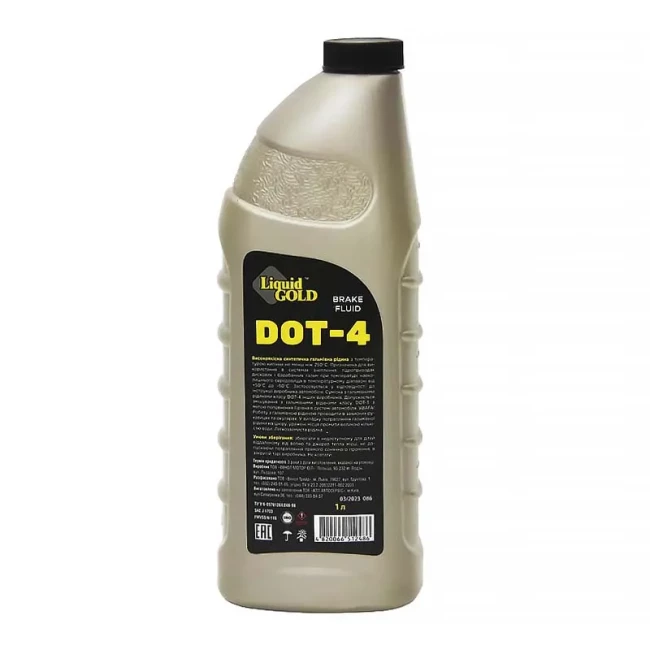 Гальмівна рідина Liquid Gold DOT-4 1л (512486)