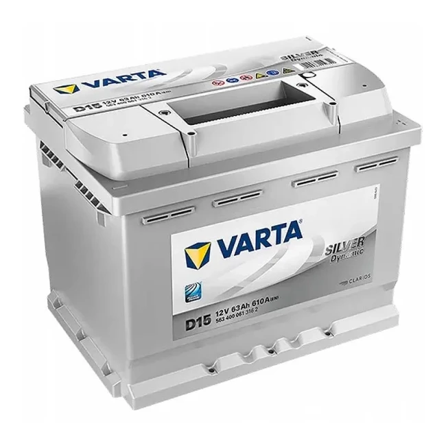 Автомобильный аккумулятор VARTA Silver Dynamic D15 6CT-63Ah АзЕ (563400061)