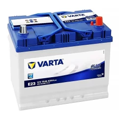 Автомобильный аккумулятор VARTA Blue Dynamic E23 6CT-70Ah Asia АзЕ (-/+)