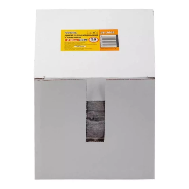 Круг шлифовальный Master Tool на липучке 125 мм P 36 SHOWBOX 100 шт (08-3003PC)