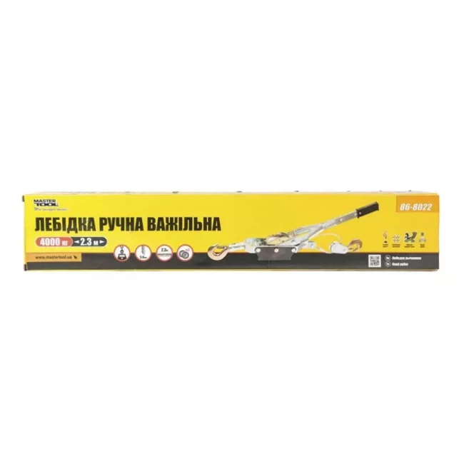 Лебідка Mastertool важільна 4т (86-8022)